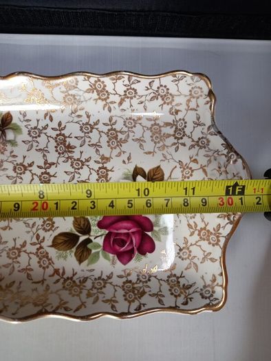 SALE!  Vintage Old Foley James Kent Ltd STAFFORDSHIRE Serving / Sandwich Tray