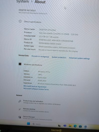 HP Workstation Z2 Mini G9 Core i9-12900K (12th Gen) 3.20GHz 32GB 2TB NVMe SSD Windows 11 Pro (UHD Ghraphics 770 RTX NVIDIA A2000) Warranty Until 2028