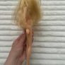 Belly Button Barbie 1999 Blonde With 2 braids Used Damaged hand Please look at the pictures Image 8