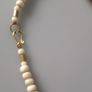 NECKLACE - Vintage - Carved Bone - Ivory Colour Image 4