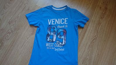 SALE E1  Blue Venice Top.  Age 11-12