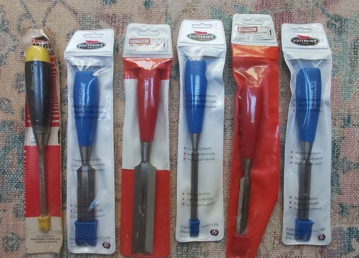 Brand New Hand Chisels (x 6) - For Sale