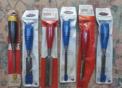 Brand New Hand Chisels (x 6) - For Sale