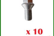 10 x Wheel Bolts Fits Audi, VW, Seat, Audi (M14x1.5) Nut Stud (CG10) Delivery