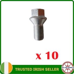 10 x Wheel Bolts Fits Audi, VW, Seat, Audi (M14x1.5) Nut Stud (CG10) Delivery