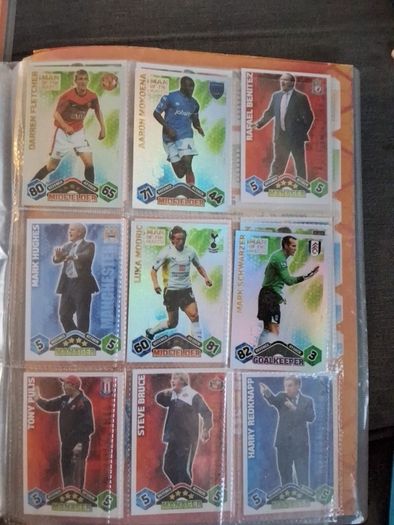 Match attax cards 09/10