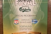 2001 Uefa Cup Final Official Programme  Liverpool Fc V Deportivo Alaves