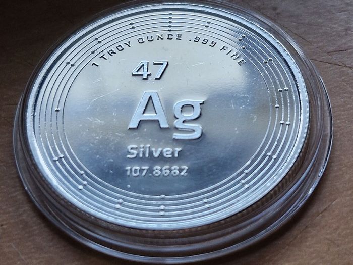USA 1 oz Silver Elemetal .999 Ag