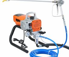 High Pressure Airless Wall Paint Spray Gun Sprayerr Machine Spraying 1800W