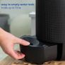 Ozone Free, 750ml/day 2 in 1 Black Dehumidifier/Air Purifier, 20m2 Room Size, LED Lighting & Captures Bacteria, for Home, Kitchen, Basement, Garage, Caravan Image 5