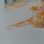 Limited edition lithograph French Landscape 9 by Ella Fort 99/390 Image 3
