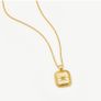 August Birthstone Necklace Image 2