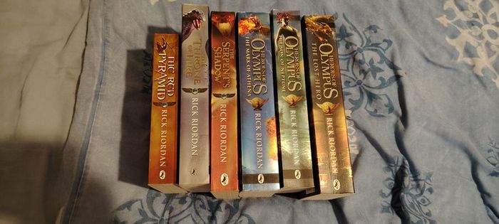 Heroes of Olympus and Chronicles of Kane Books