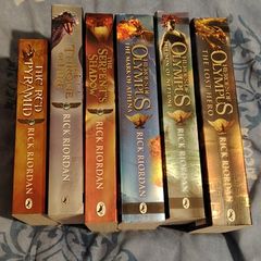 Heroes of Olympus and Chronicles of Kane Books