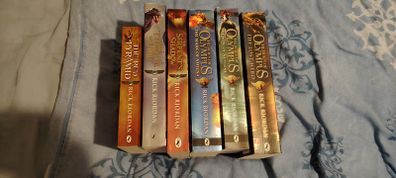 Heroes of Olympus and Chronicles of Kane Books