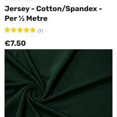 5.5m Jersey Cotton Material