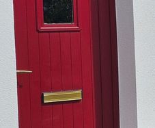 pvc front door
