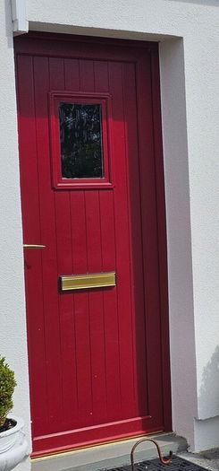 pvc front door