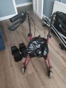 Walker and bed raisers