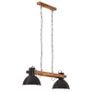 Industrial Hanging Lamp 25 W Dead Black 109 cm E27 Image 4