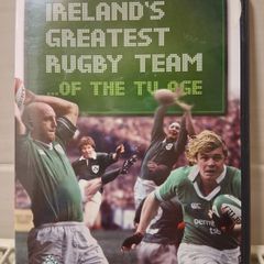 Ireland Rugby Greatest Team Of The T.V. Age. Official IRFU RTE Double Disc DVD Set. Collect In Dublin Or Receive Via Post.