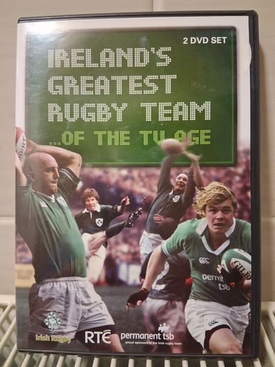 Ireland Rugby Greatest Team Of The T.V. Age. Official IRFU RTE Double Disc DVD Set. Collect In Dublin Or Receive Via Post.