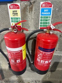 fire extinguishers
