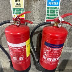 fire extinguishers