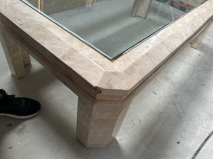 table marble effect