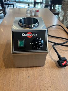 Krampouz Electric Sauce Warmer Single Bottle Pot Model BECIC1FO