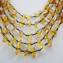 Baltic amber adult necklace handmade beaded necklace natural amber necklace amber resin necklace Image 4