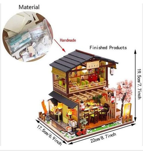 3D Wooden Dollhouse Toy Children's Birthday Gift