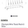 Olympia 6 slice toast rack Image 5