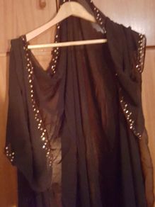 chiffon gown