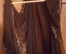 chiffon gown