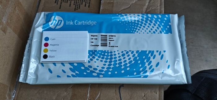 HP designjet 738 printer ink cartridges