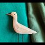 Hand crafted timber bird on metal legs. New Image 10