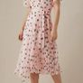 New Without Tags Karen Millen Royal Ascot Polka Dot Midi Dress RRP 270 Image 3