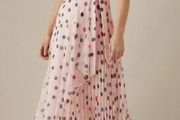 New Without Tags Karen Millen Royal Ascot Polka Dot Midi Dress RRP 270