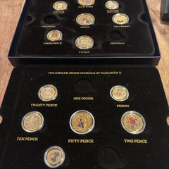 United Kingdom Cased Gold plated sets
