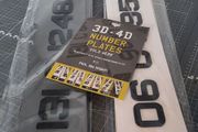 3D gel &amp; 4d number plates