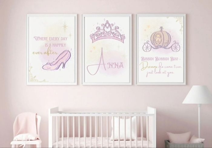 Personalised Girls Wall Art