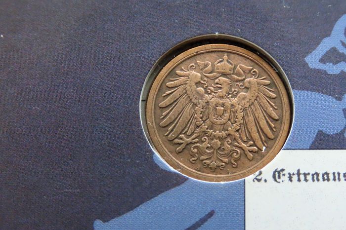 2 Silver coins in old German Empire set Kaiser Wilhelm II | original Silver Coins