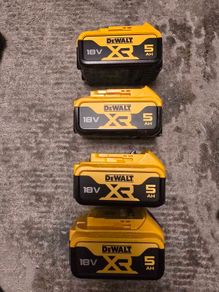 dewalt 5ah Battery 60 euro each