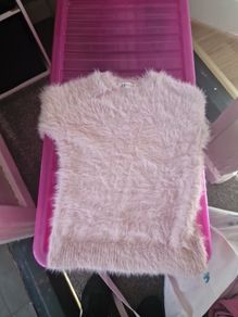 girls pink jumper