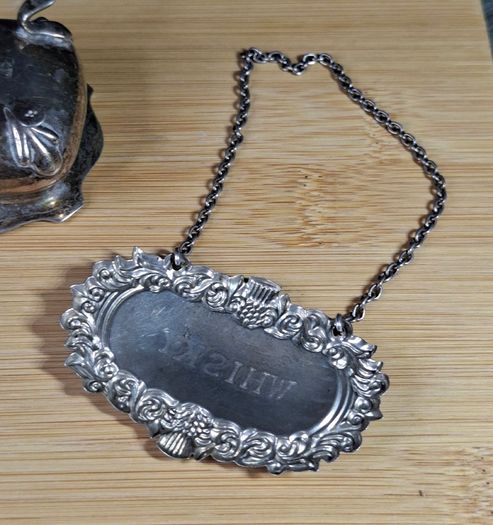 Antique Solid Silver Lot 3 Pieces