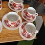 mid-century retro coffee set Image 8