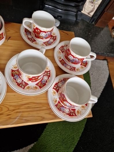 mid-century retro coffee set