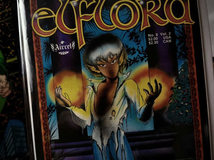 Elflord ! Issue #8 ! Fantasy ! Copper Age Comic from 1987 ! by Aircel Publishing !