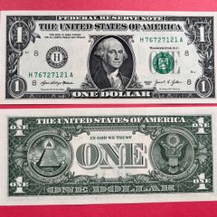 USA  1 Dollar  2021  LETTER  ( H ) St Louis  ( Uncirculated ) .